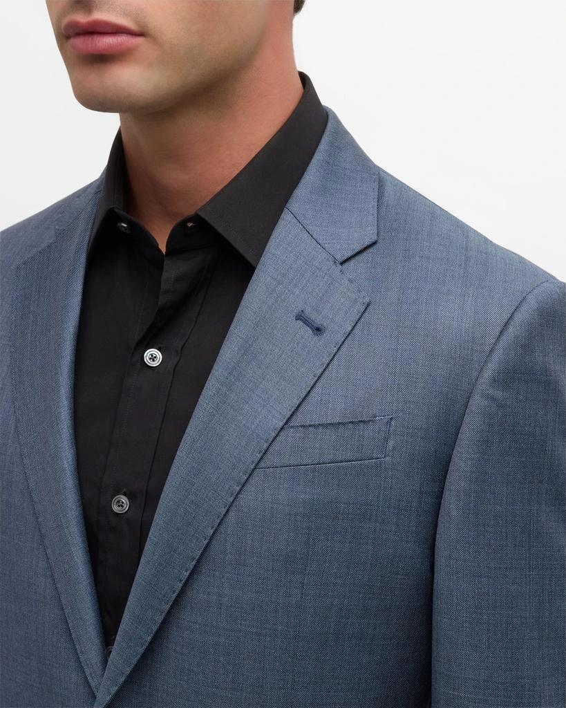 Emporio Armani Men's Solid Wool-Blend Suit 4