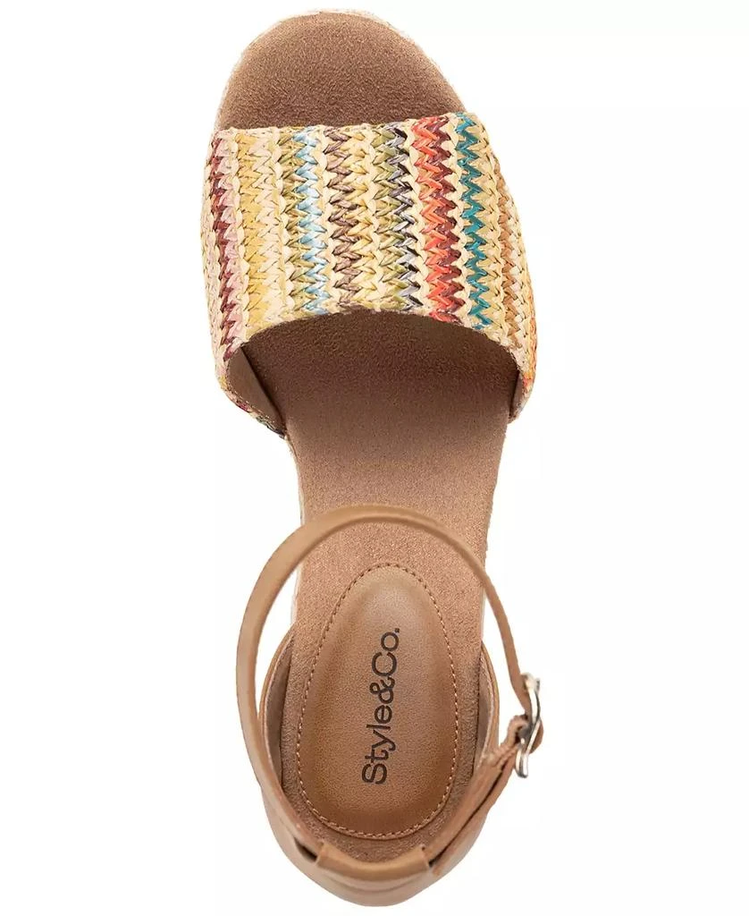 Style & Co Women's Seleeney Wedge Sandals, Created for Macy's 3