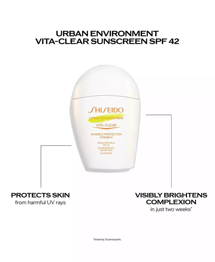Shiseido Urban Environment Vita-Clear Sunscreen SPF 42, 1 oz. 3
