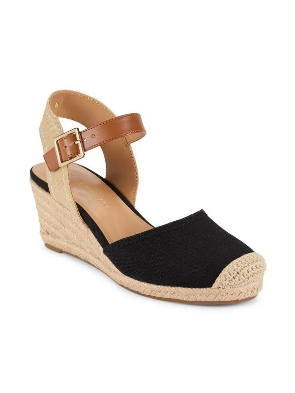 Tommy Hilfiger Nilsa Almond Toe Espadrille Wedge Pumps 2