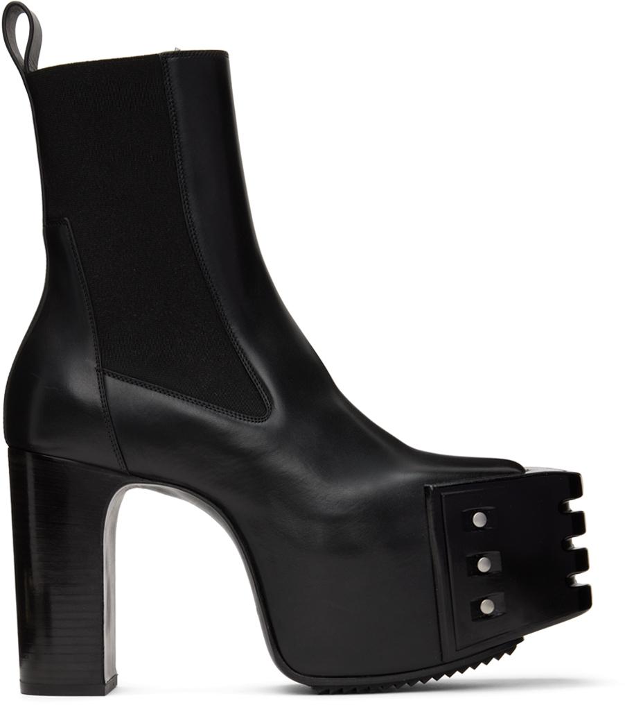 rick owens grilled platforms kiss boots