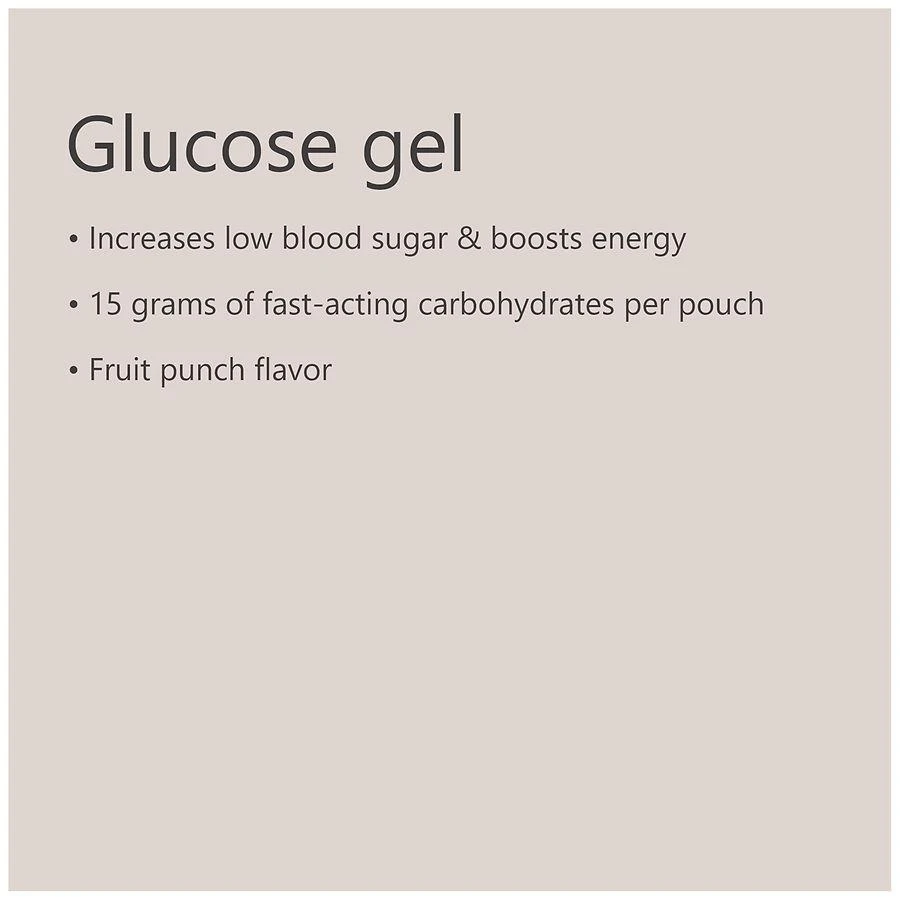 Walgreens Glucose Gel Fruit Punch Flavor 4
