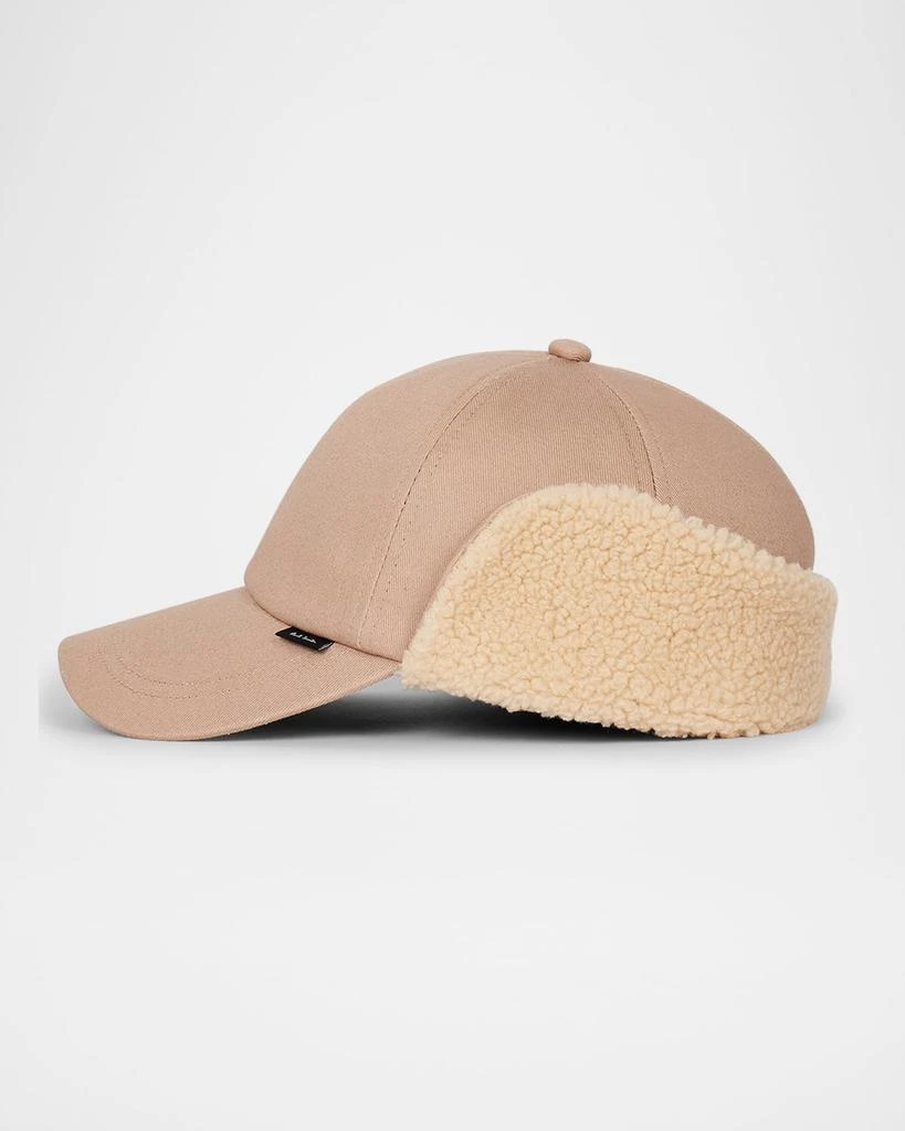 Paul Smith Men's Faux Shearling Ear Flap Baseball Cap 1