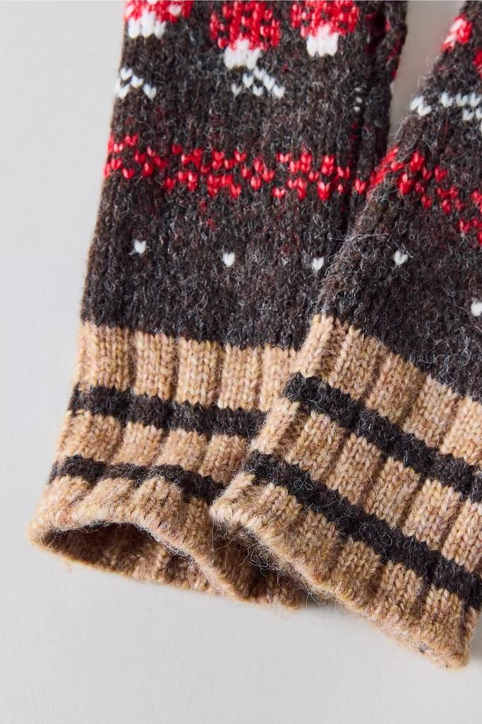 Urban Outfitters Mushroom Pattern Fingerless Glove 4