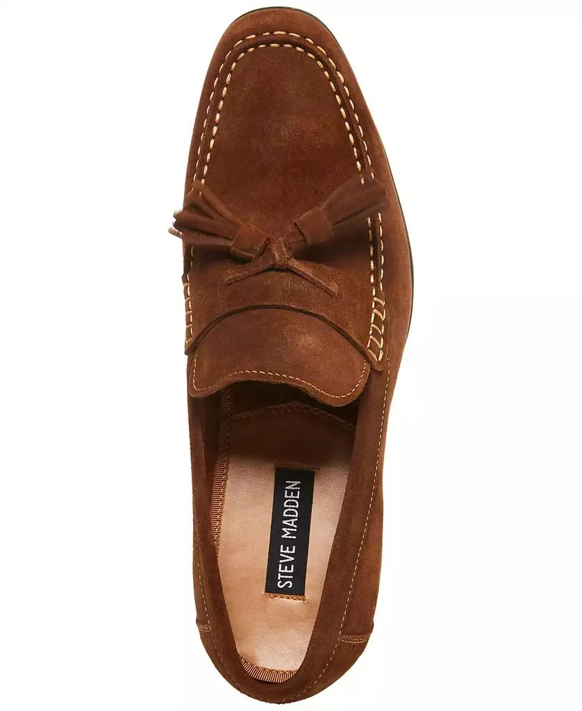 Steve Madden Men's Galileo Tassel Suede Dress Loafer 6