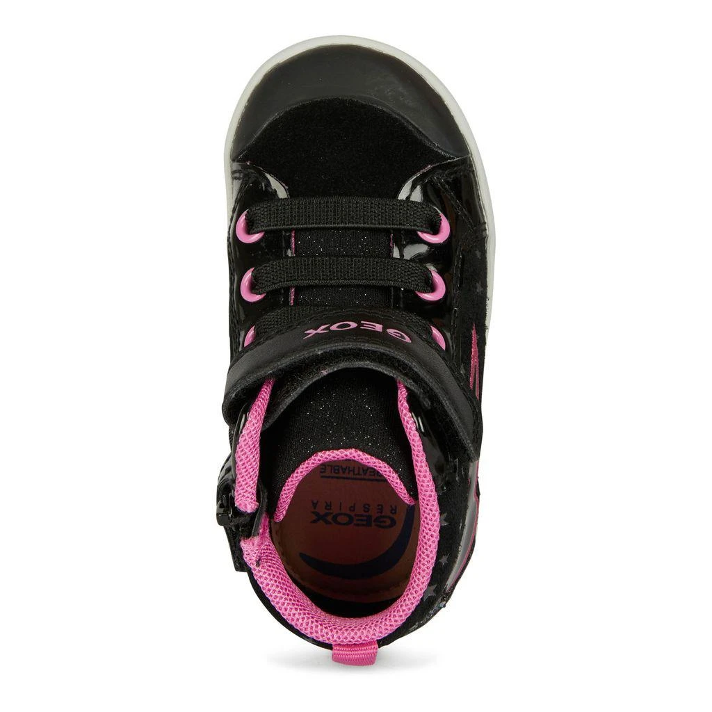 Geox Black Kilwi Neon Bolt High Top Sneakers 6