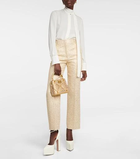 Valentino Optical Valentino boucle pants 2