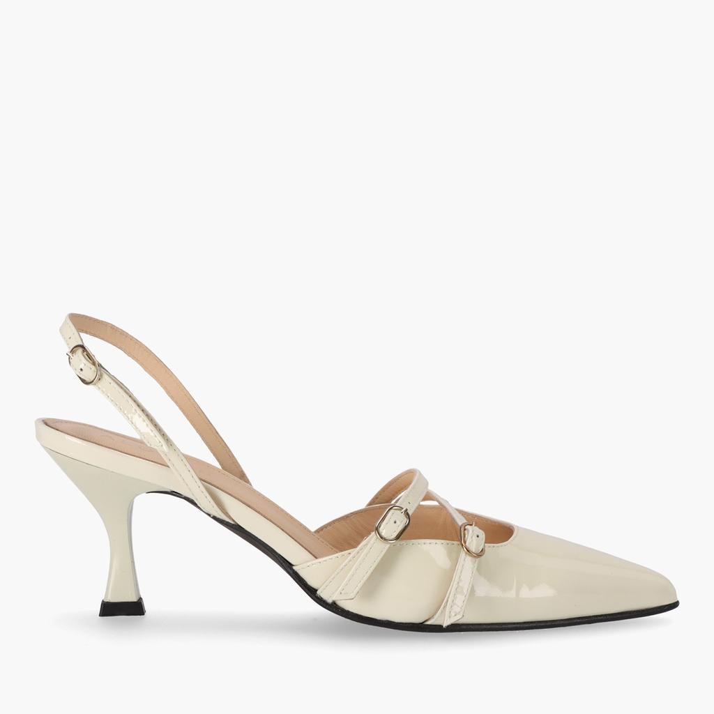 ALOHAS ALOHAS Women's Joelle Patent Leather Heeled Courts