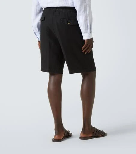 Brunello Cucinelli Linen Bermuda shorts 4