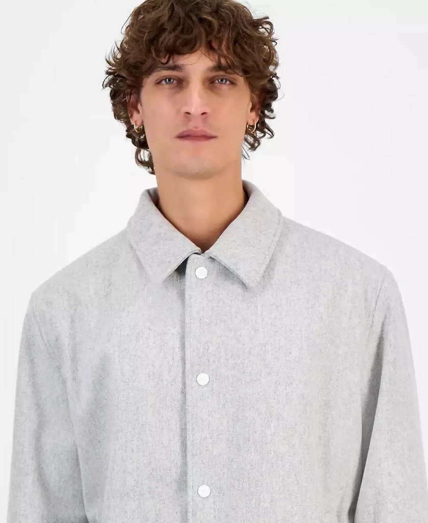 Hugo Boss Men's Baks Snap-Front Coach Jacket 3