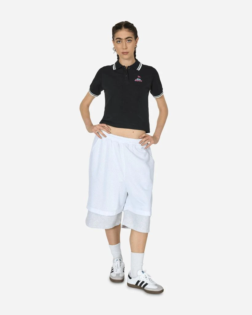Hysteric Glamour Poison Cherry Short Polo Shirt Black 4