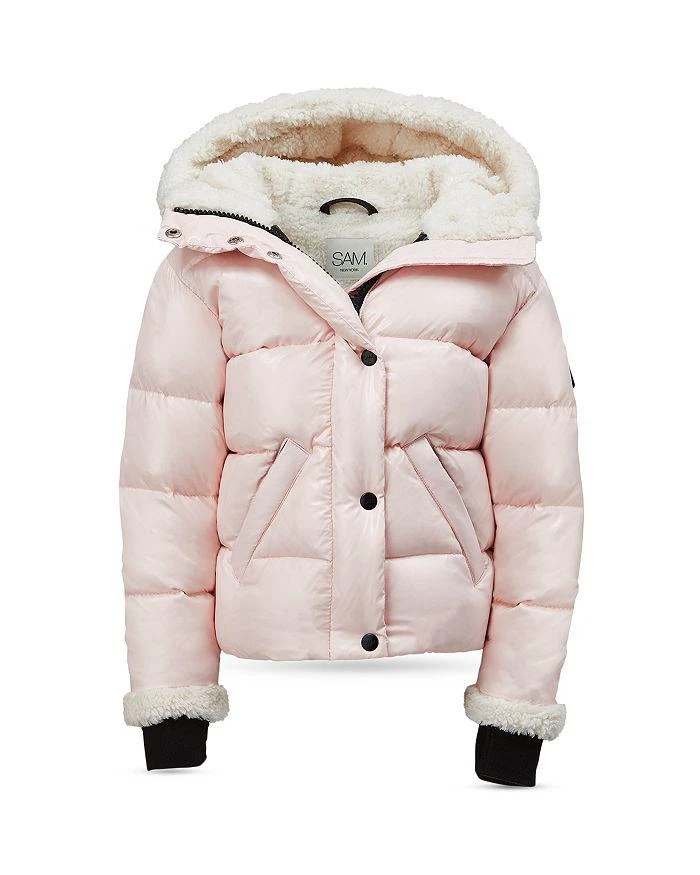 SAM. Girls' Emily Hooded Down Puffer Jacket - Little Kid 2