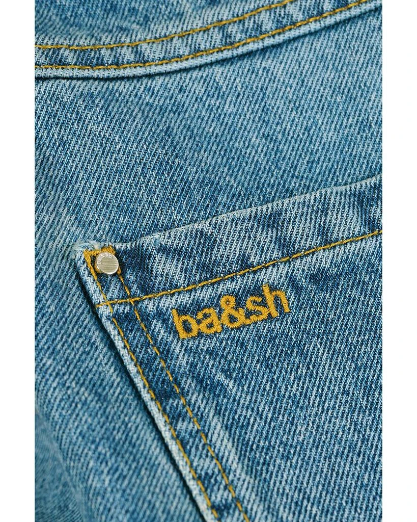 ba&sh David Denim Shorts in Light Used Blue 5