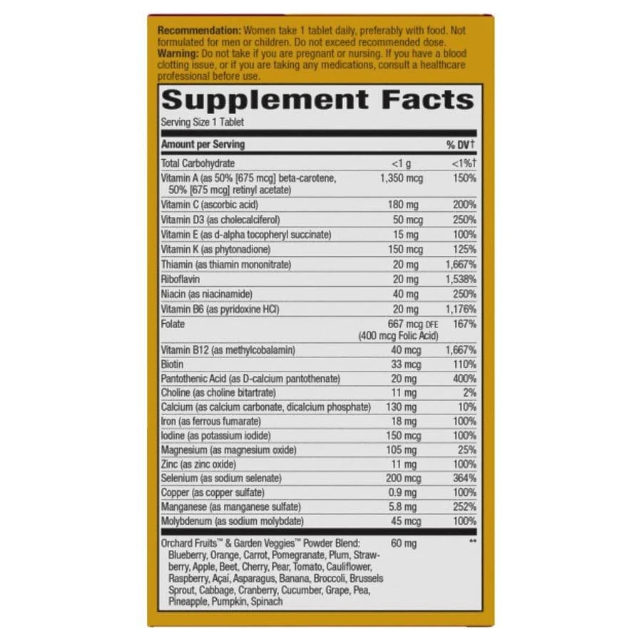 Nature's Way Alive! Once Daily Women's Ultra Potency Multivitamin 5