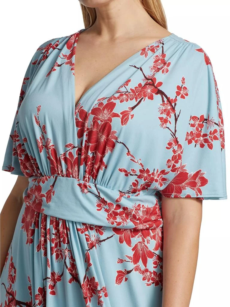 Kiyonna Vienna Short-Sleeve Maxi Dress 6