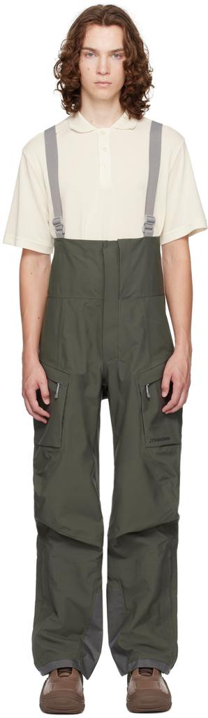 Houdini Khaki Rollercoaster Bib Pants