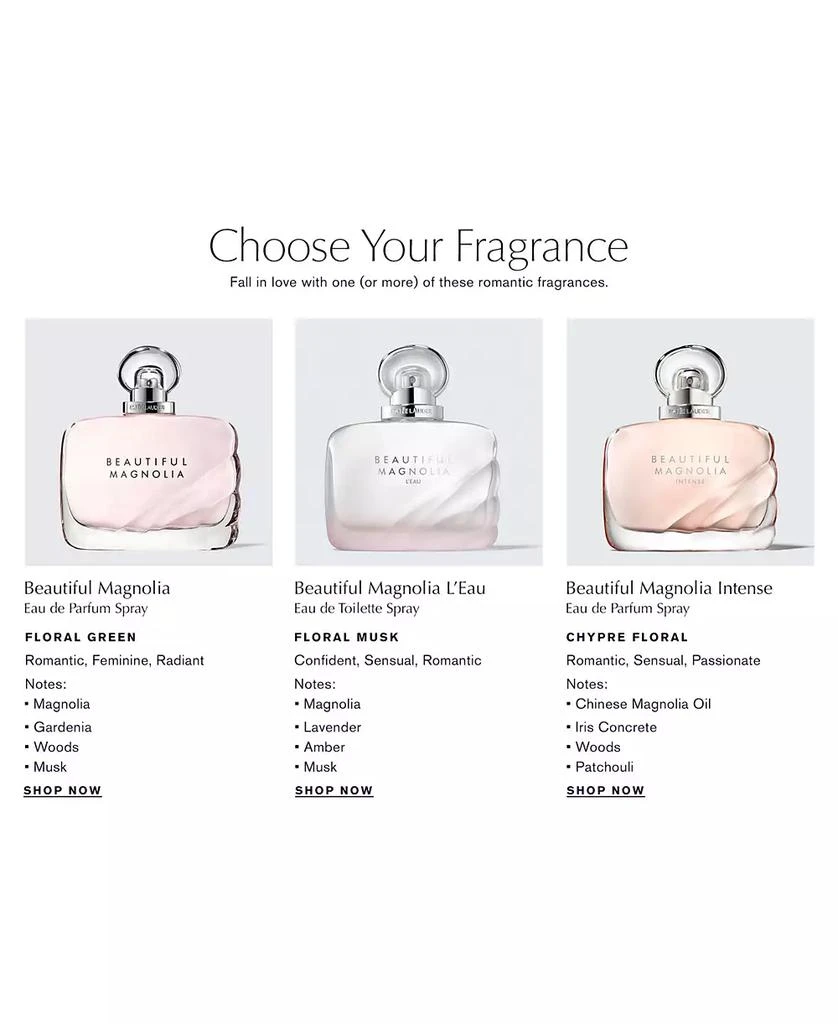 Estée Lauder Beautiful Magnolia L’Eau Eau de Toilette Travel Perfume Spray, 0.34 oz, First at Macy's 3