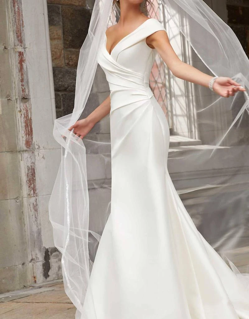 MORILEE Morilee - Edged With Sequins Cathedral Wedding Veil 2