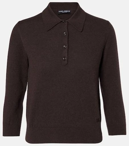 Dolce 
Gabbana Cashmere polo sweater 1