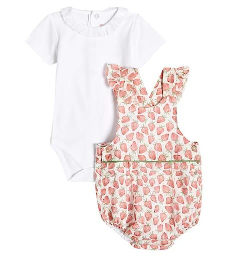 La Coqueta Baby Rontina playsuit and Pluma bodysuit set 1
