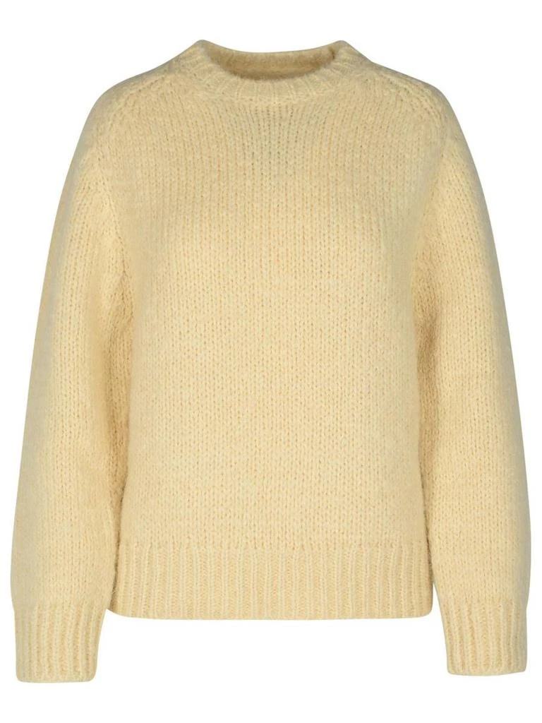 Jil Sander Jil Sander Cream Mohair Blend Sweater 1