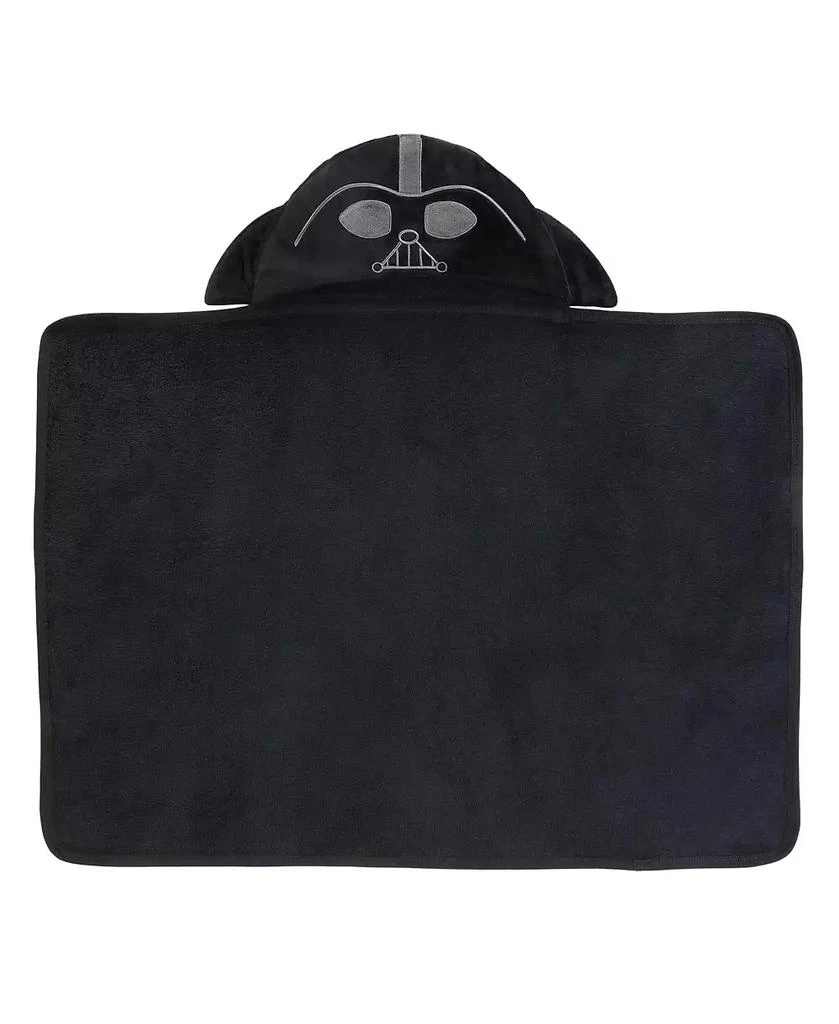 Lambs 
Ivy Baby Boys Star Wars Darth Vader Black Luxury Cotton Hooded Bath Towel 2