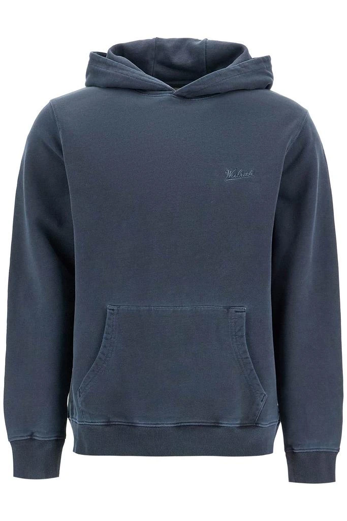 Woolrich hooded sweatshirt with tie-d 1