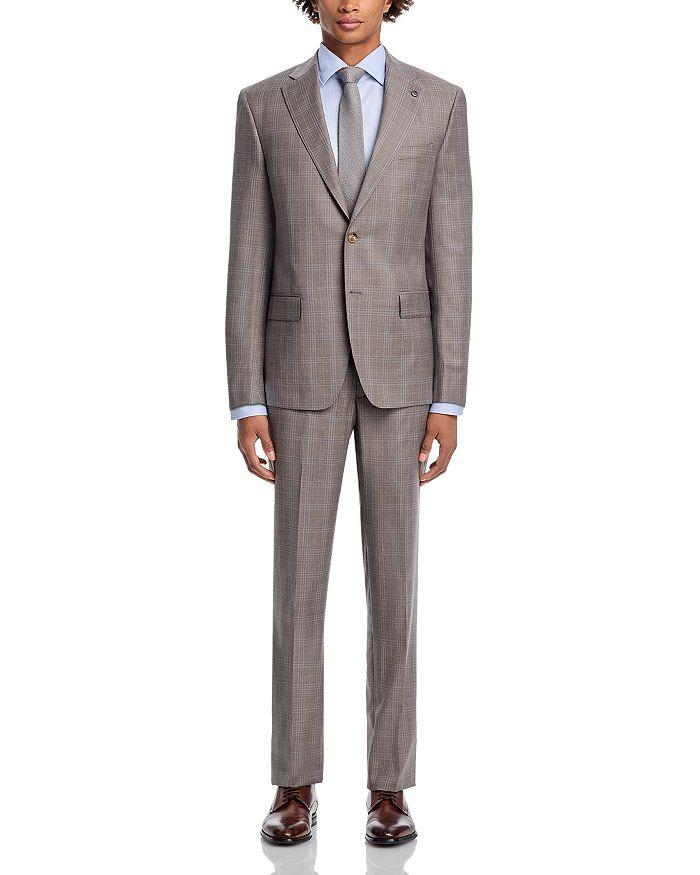 Hart Schaffner Marx New York Plaid Regular Fit Suit
