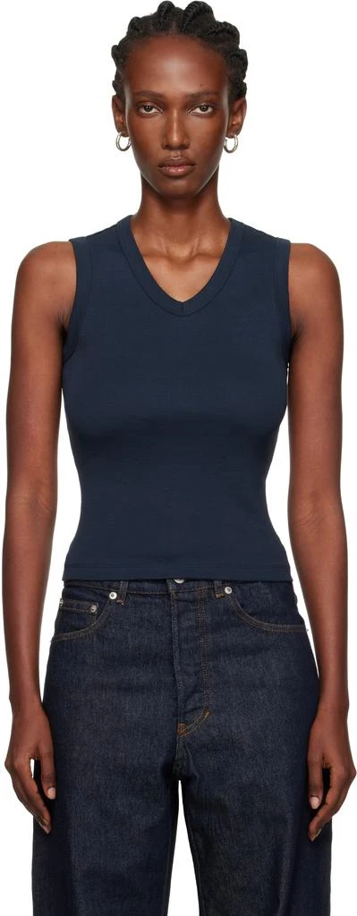 FLORE FLORE Navy Jill Tank Top 1