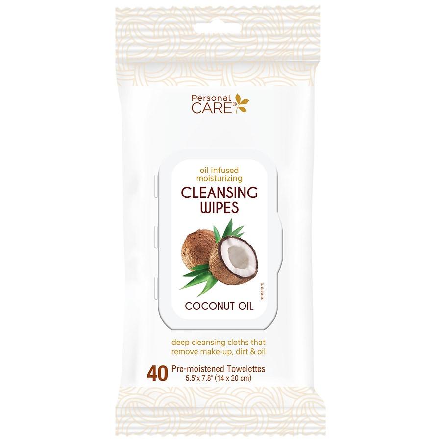 Delta Coconut Oil Infused Cleansing Wipes
