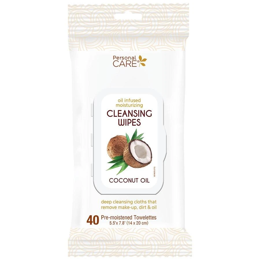 Delta Coconut Oil Infused Cleansing Wipes 1