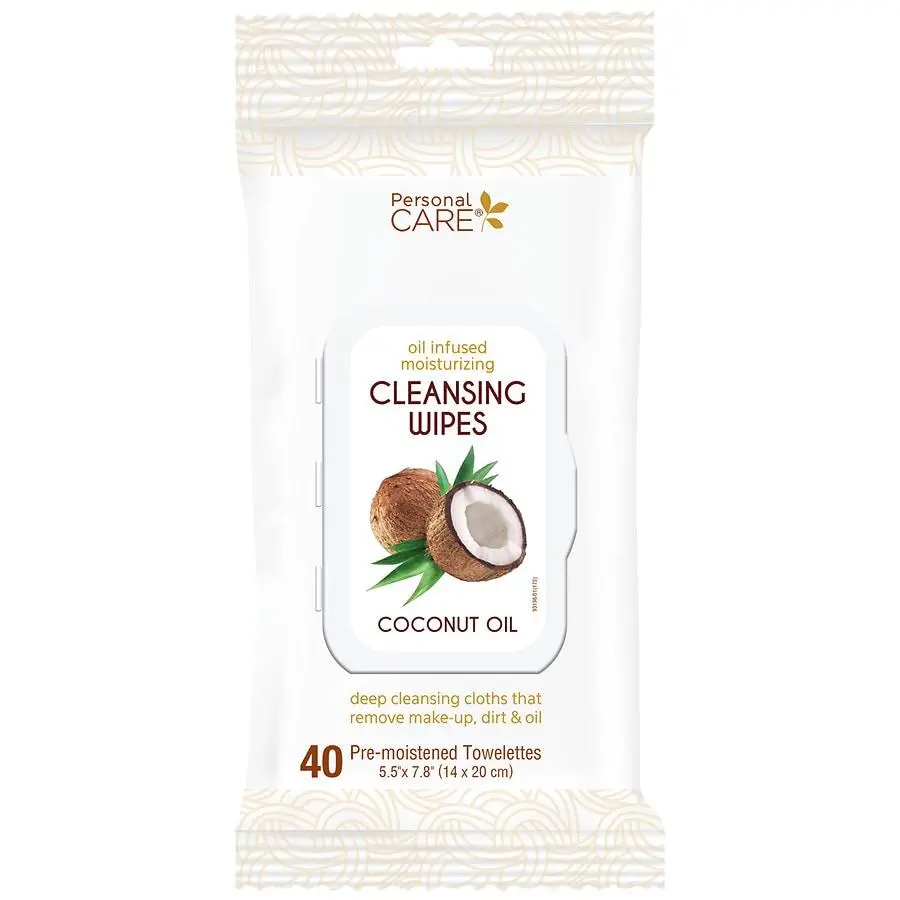 Delta Coconut Oil Infused Cleansing Wipes
