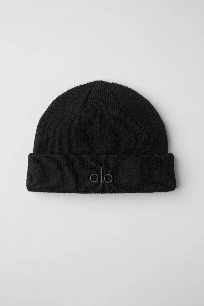 Alo Notable Beanie - Black/Black 1
