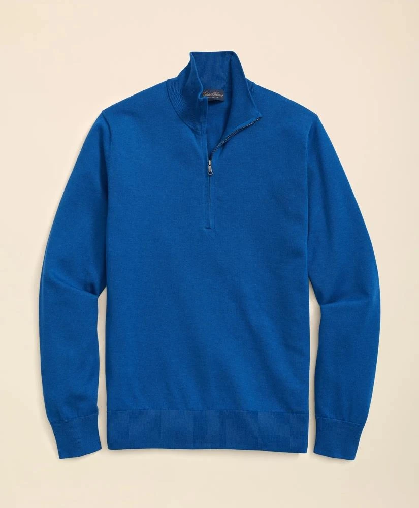 Brooks Brothers Supima® Cotton Quarter-Zip Sweater