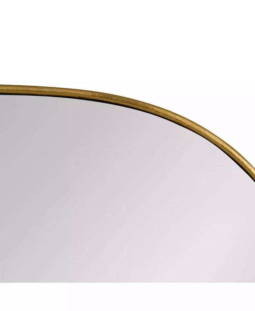 Kate and Laurel Caskill Rounded Rectangle Gold Leaf Wall Mirror - 24" x 36" 3