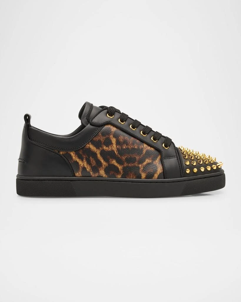 Christian Louboutin Men's Louis Junior Spikes Orlato Low-Top Sneakers 1