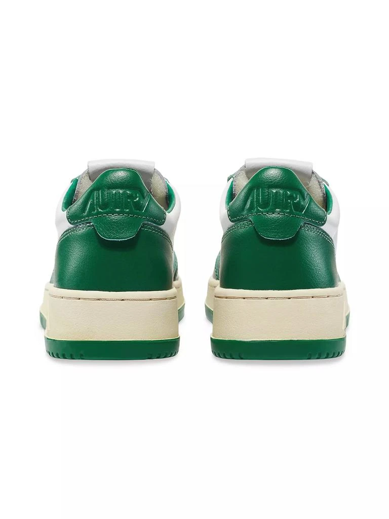 Autry Medalist Leather Low-Top Sneakers 3