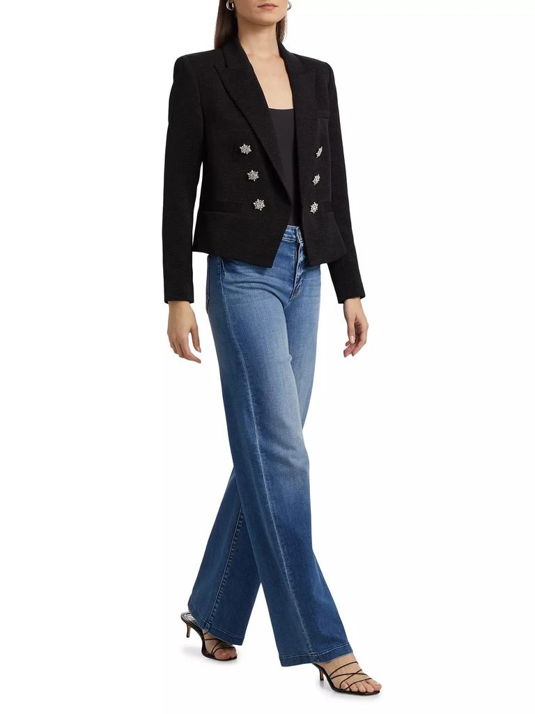 L'Agence Clayton High-Rise Wide-Leg Jeans 2