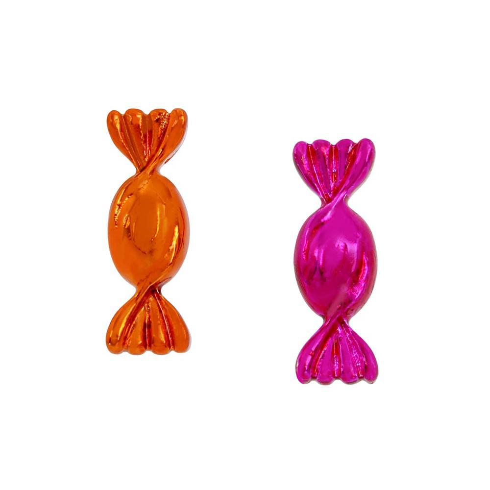 Betsey Johnson Multi-Colored Candy Mismatch Stud Earrings