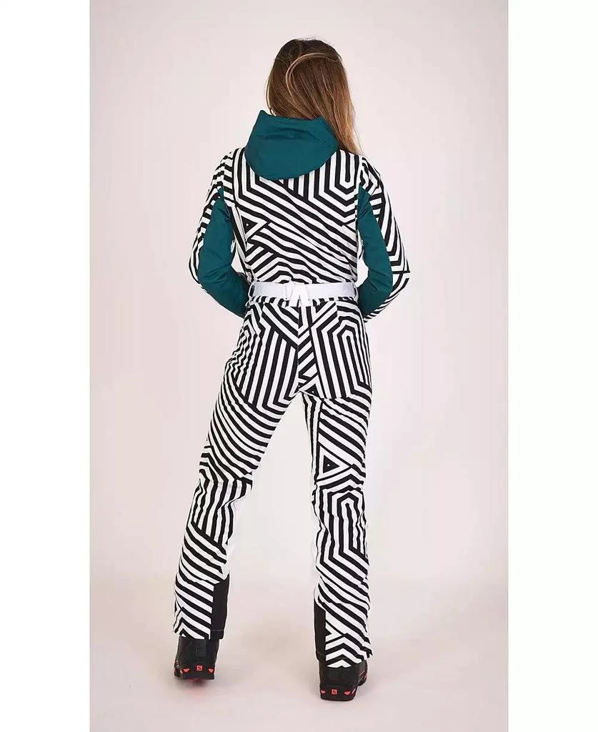 OOSC Fall Line Black
White Female Ski Suit 2