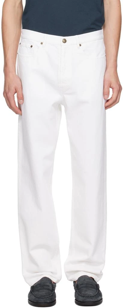 A.P.C. White Martin Jeans 1
