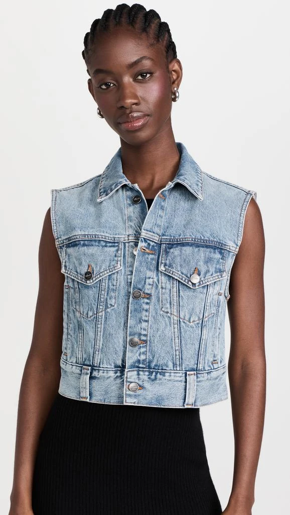 Khaite Lizzo Denim Vest 6