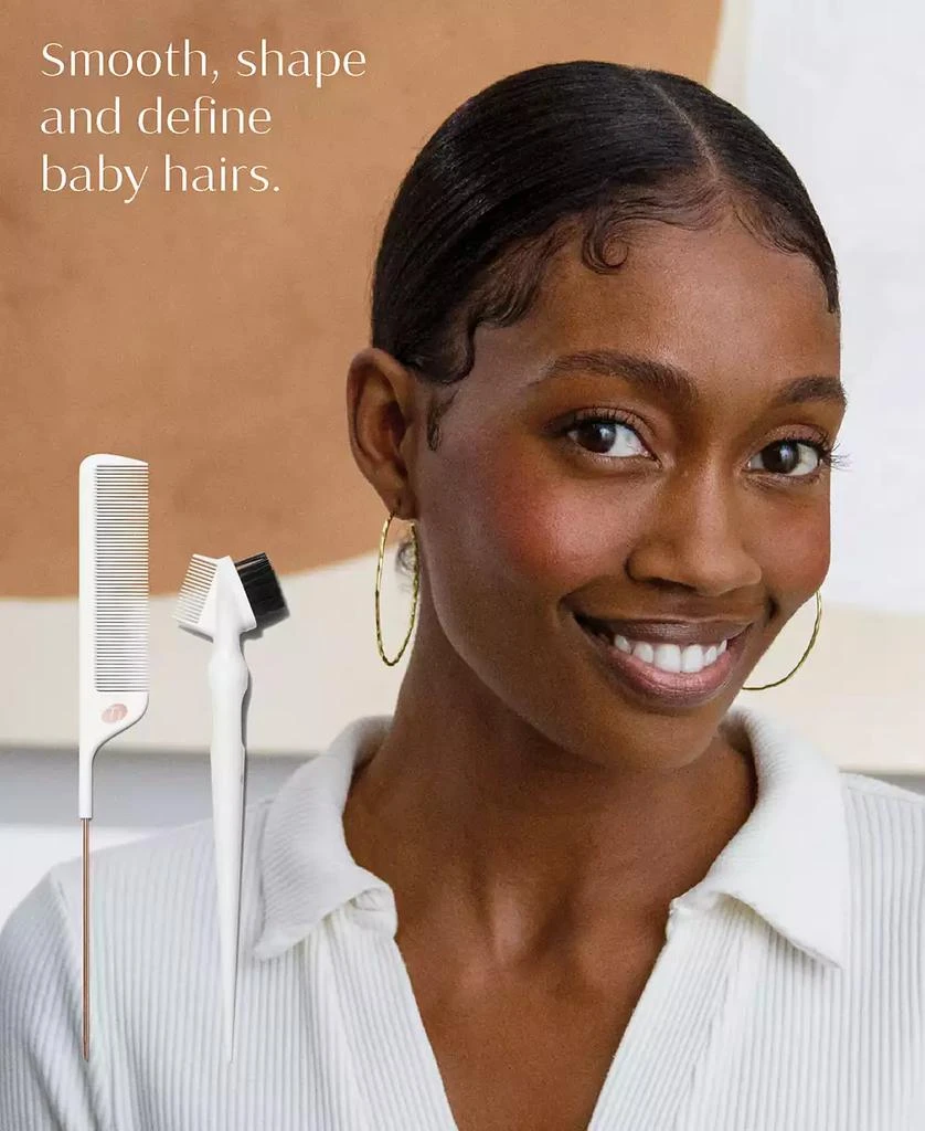 T3 Detail Set with Pintail Comb, Edge Brush, and Teasing Brush, 3 Piece 2