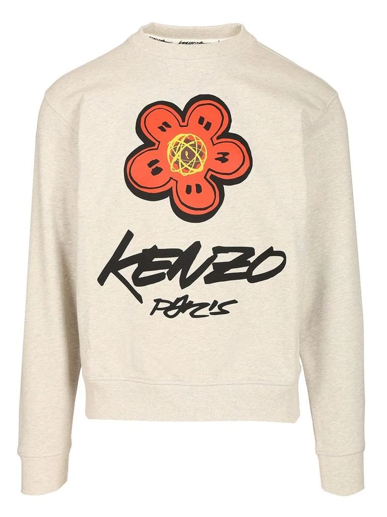 Kenzo Kenzo Boke Floral Printed Crewneck Sweatshirt 1