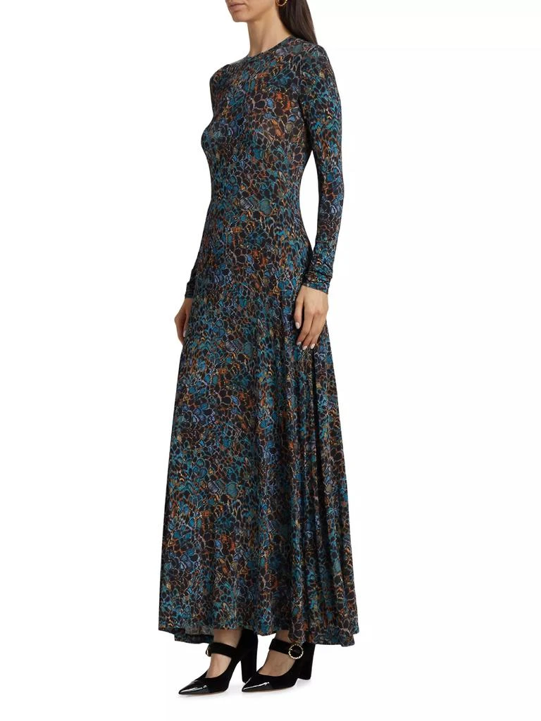 Ulla Johnson Amari Printed Jersey Maxi Dress 4