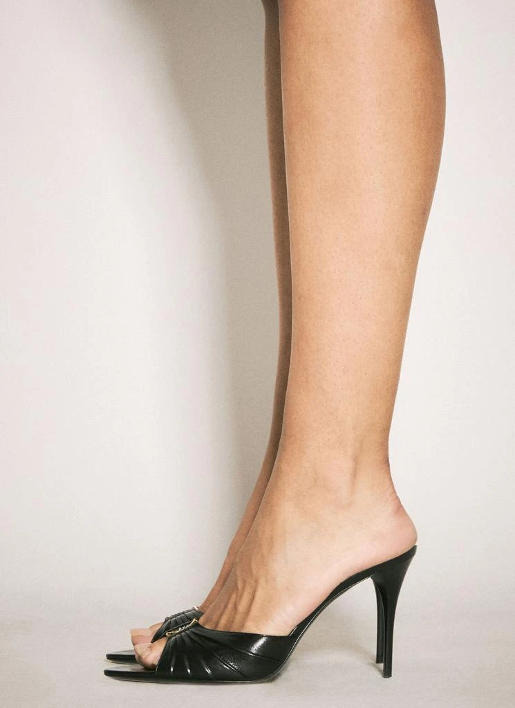 Yves Saint Laurent Babylone Heeled Mules 1