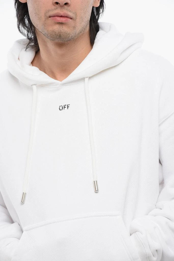 Off-White Off-White Brushed Cotton OFF Hoodie 3