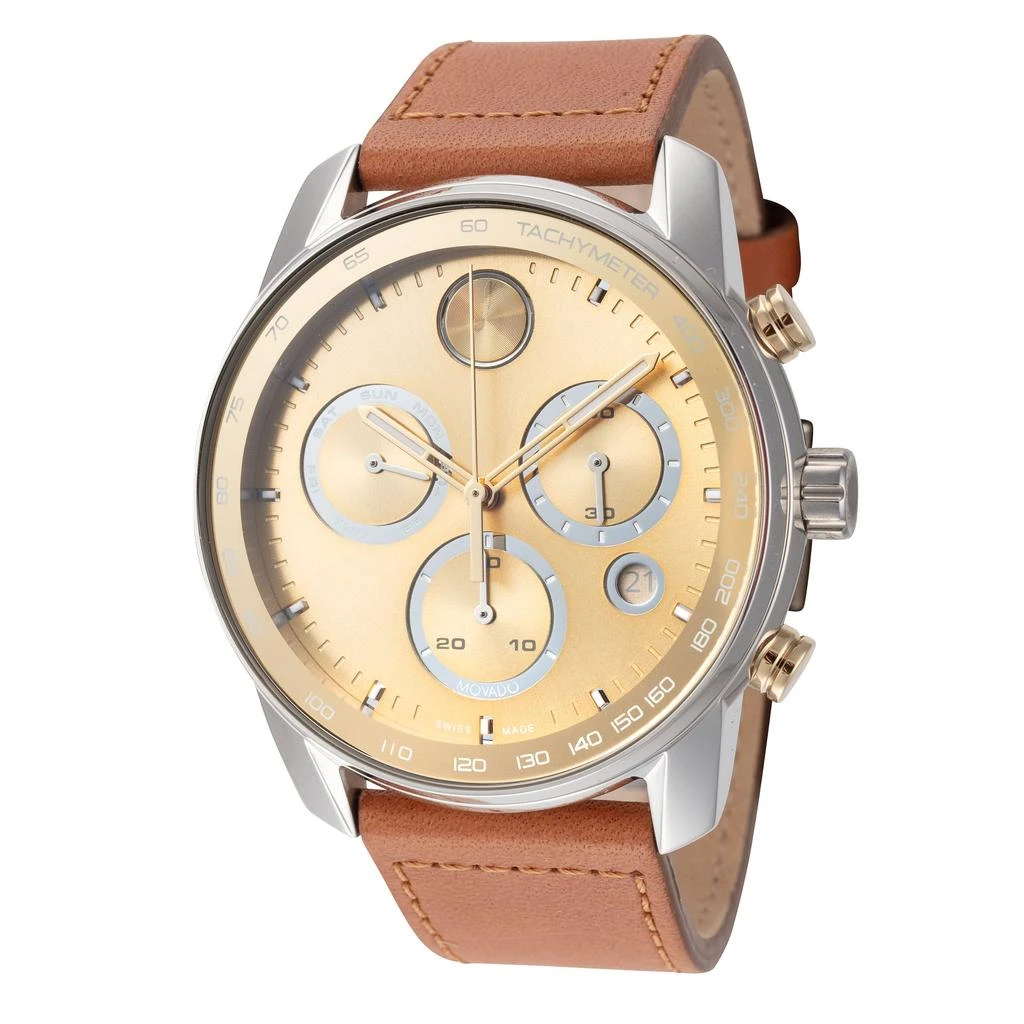 Movado Men's Bold 44mm Quartz Watch 1