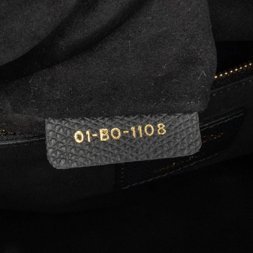 Dior Dior Black Large Grained Calfskin Lady Dior 6