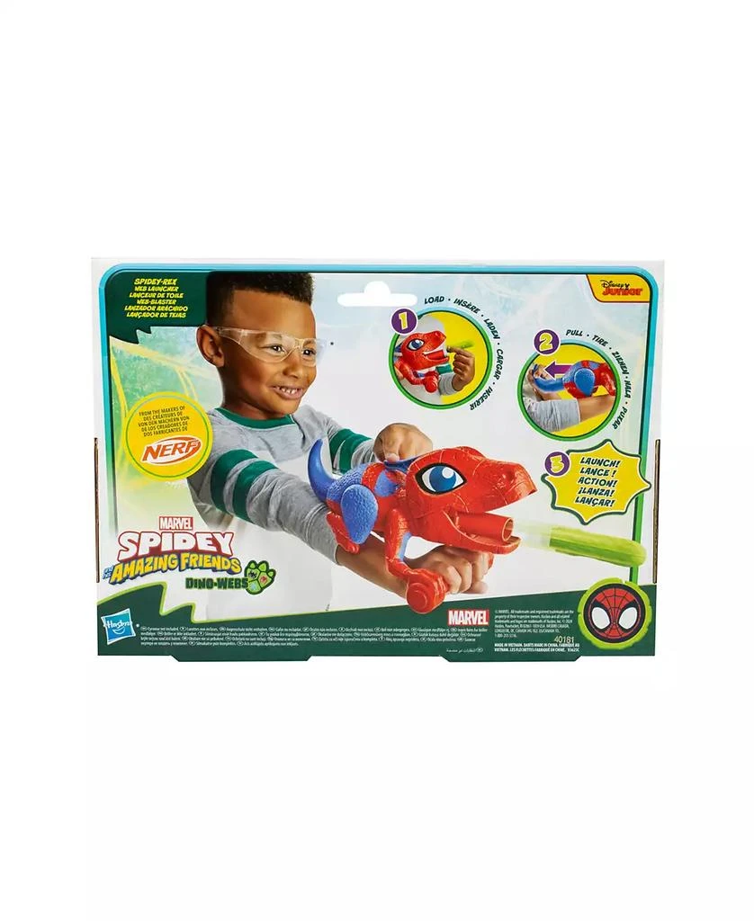 Spidey and His Amazing Friends Dino-Webs Nerf Spidey-Rex Web Launcher 5